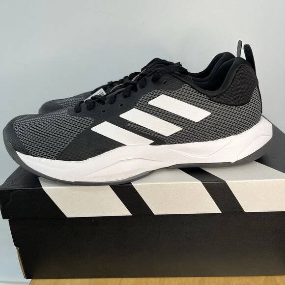 Adidas Rapidmove Core Black Grey White Training Shoes Sneakers HP3287 Men Sz 9.5 main image 4